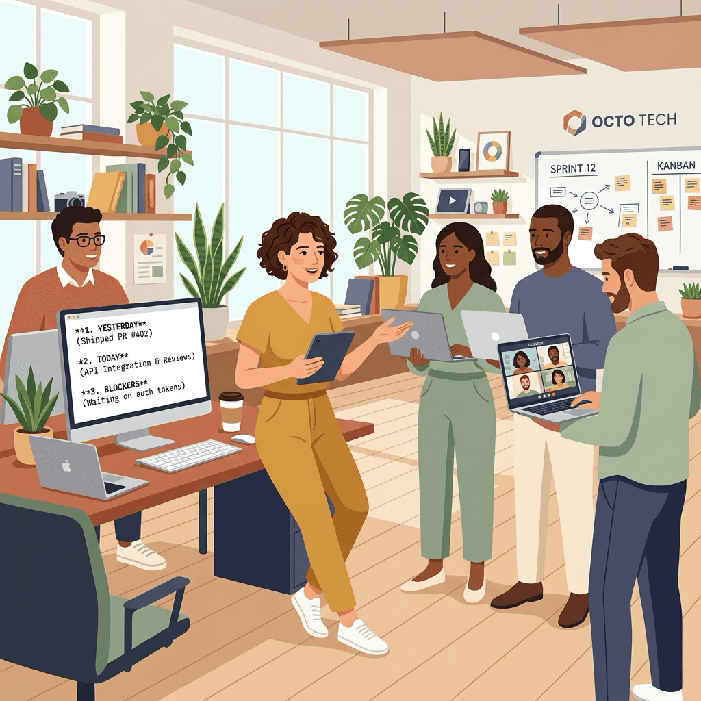 How Tech Leads & Software Engineers Run Distraction-Free Daily Standups
