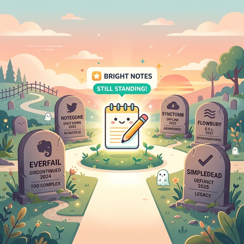 The note app graveyard