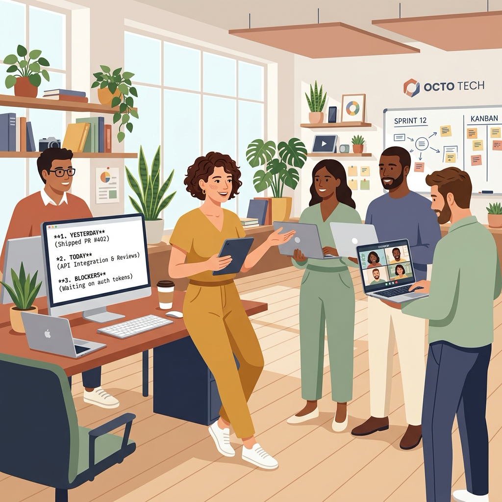 How Tech Leads & Software Engineers Run Distraction-Free Daily Standups
