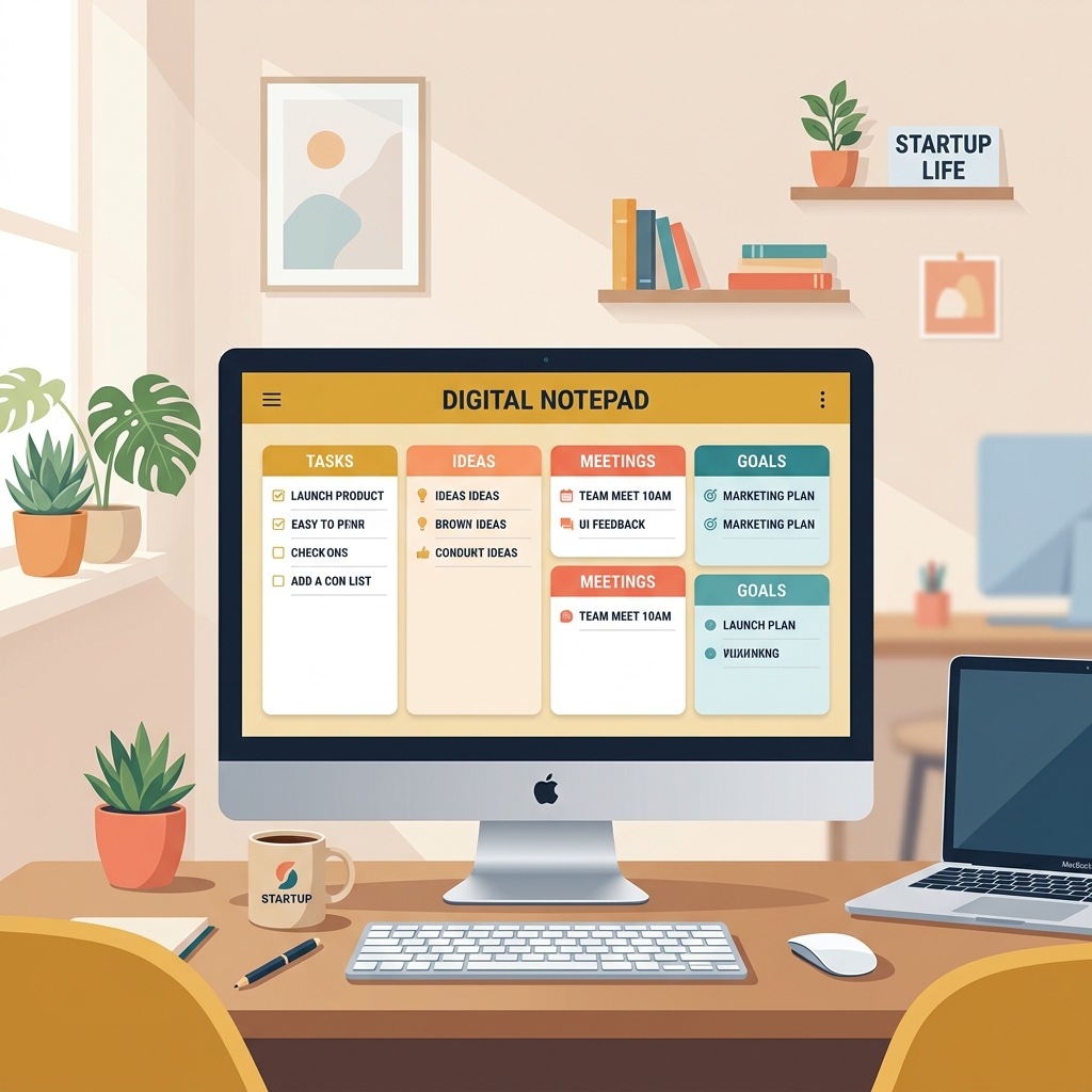 The Clean Desktop Alternative to Sticky Notes