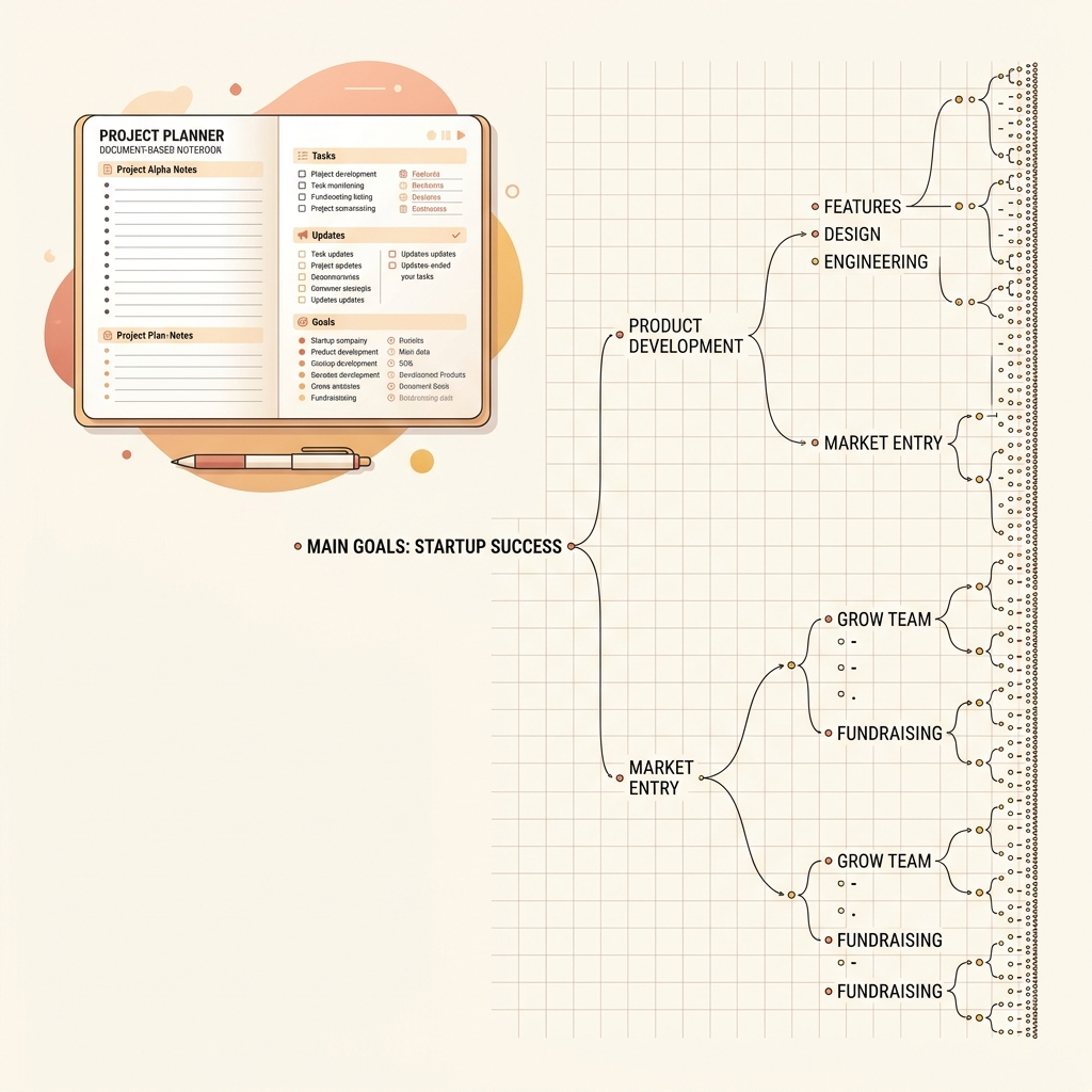 Benchpad vs WorkFlowy