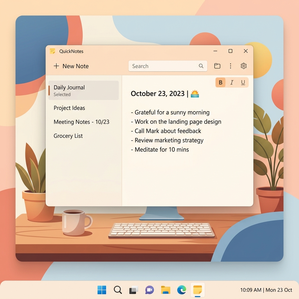The Fast, Offline Windows Scratchpad App